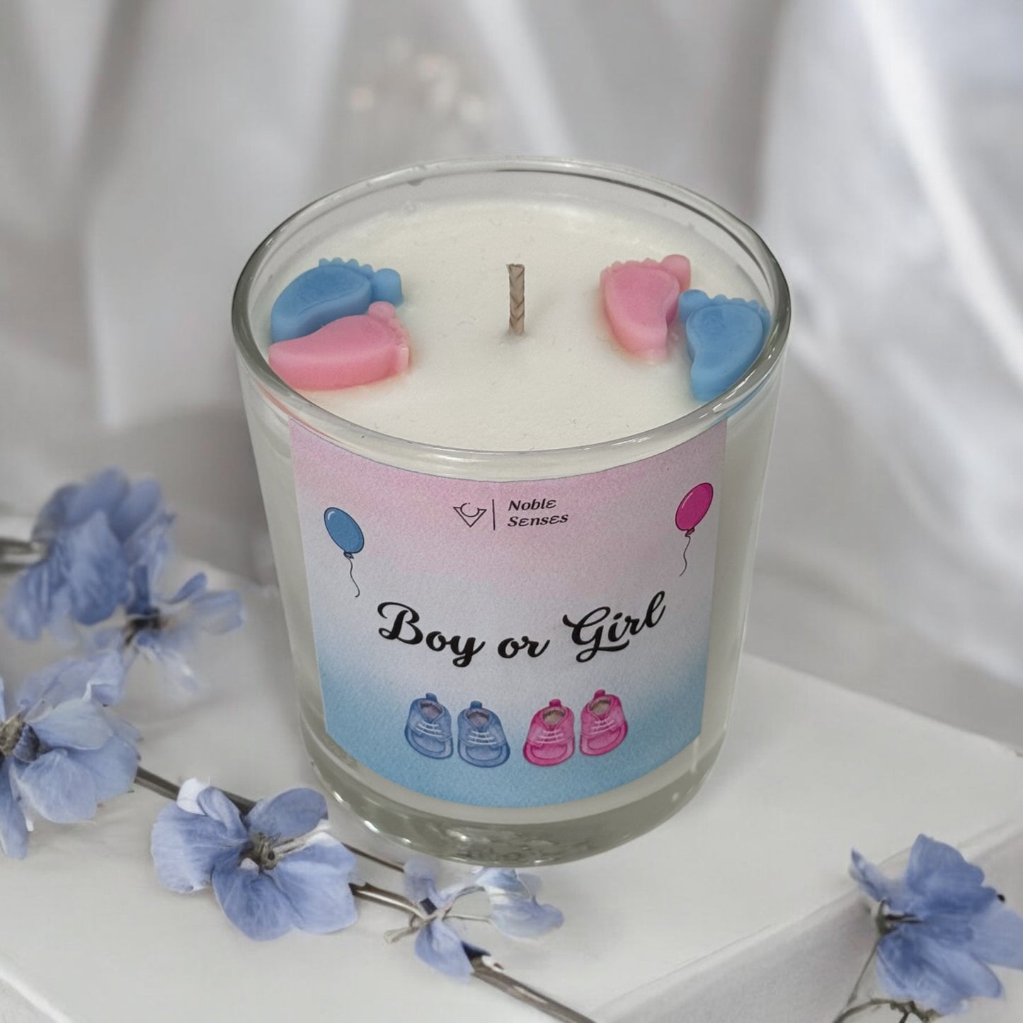 Gender Reveal Candle